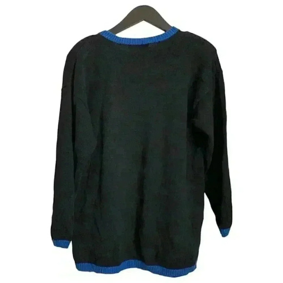 VTG Sweater by Yarnworks - 80s Beaded Sweater (Modern Size Large-XL) - Picture 4 of 6